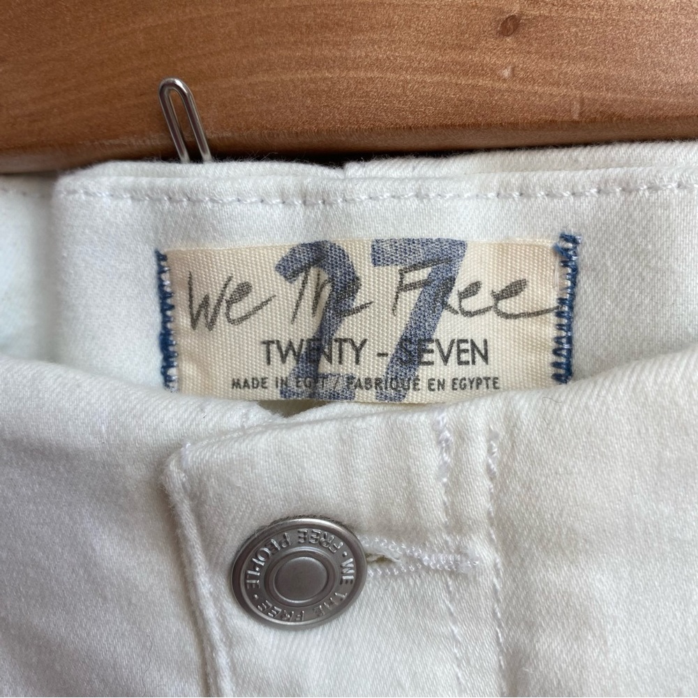 We The Free White  Pants, Size 27 - Picture 3 of 9